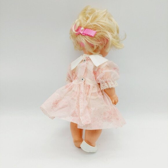 Mattel Blond Baby Doll 11" Neck embossed 1971 Mattel Inc Mexico READ - Picture 8 of 9